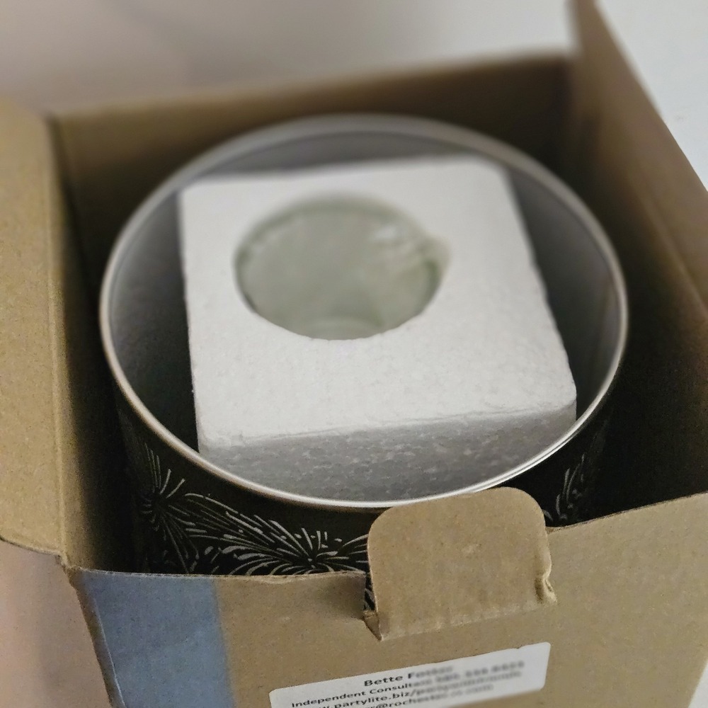 Partylite Enchanted Celebration Silver Candle Holder P 91341 NIB Retired 250th - Picture 9 of 11